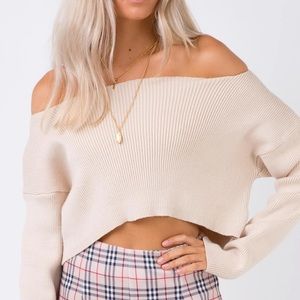 Princess polly crop sweater